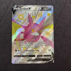 Crobat V SWSH098 SWSH: Sword & Shield Promo Cards Holo - Image 1