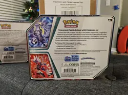 Pokemon Paldea Legends Case 4 Tins 20 Packs Koraidon Miraidon EX Factory Sealed - Image 2