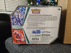Pokemon Paldea Legends Case 4 Tins 20 Packs Koraidon Miraidon EX Factory Sealed - Image 4