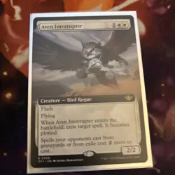 Aven Interrupter (Extended Art) Outlaws of Thunder Junction Regular - Image 1