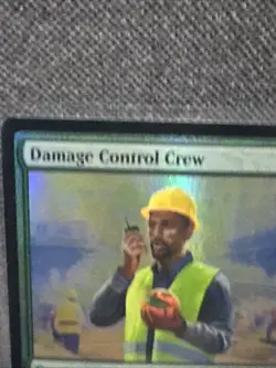 Damage Control Crew 0099 MTG Marvel's Spider-Man Uncommon NP Foil - Image 2