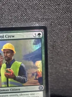 Damage Control Crew 0099 MTG Marvel's Spider-Man Uncommon NP Foil - Image 3