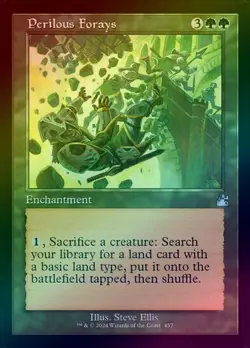 MTG Perilous Forays - Retro Frame (Foil) (RVR) Ravnica Remastered - Image 1