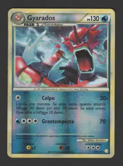 Gyarados Shiny Reverse Holo HeartGold & SoulSilver 123/123 ITA - Carta Pokemon - Image 1