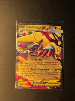 Pokemon Karte: Mega-Voltenso EX 050/132 Mega Entwicklungen Near Mint Deutsch DR - Image 1