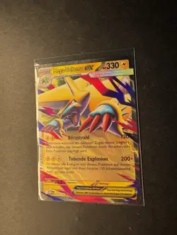 Pokemon Karte: Mega-Voltenso EX 050/132 Mega Entwicklungen Near Mint Deutsch DR - Image 2