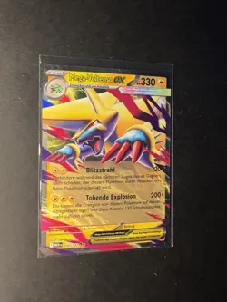 Pokemon Karte: Mega-Voltenso EX 050/132 Mega Entwicklungen Near Mint Deutsch DR - Image 3