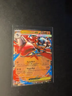Pokemon Karte: Mega-Lucario EX 077/132 Mega Entwicklungen Near Mint Deutsch DR - Image 3