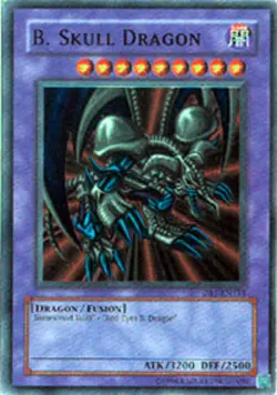 Yugioh! LP B. Skull Dragon - DB1-EN153 - Super Rare - Unlimited Edition Lightly - Image 1