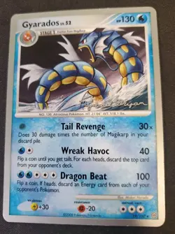 Pokemon 2010 World Championship Decks Gyarados - 19/100 - DP Stormfront - MP - Image 1