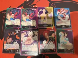 One Piece TCG JP Lot EB02 OP09 11 SRs 40 Rares Leaders + Holo Events & Dons - Image 1