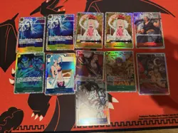 One Piece TCG JP Lot EB02 OP09 11 SRs 40 Rares Leaders + Holo Events & Dons - Image 4