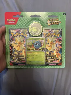 Pokemon Mega Evolution Ascend Heroes 2 Pack Blister - Erikas Tangela - Sealed - Image 1