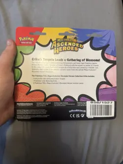 Pokemon Mega Evolution Ascend Heroes 2 Pack Blister - Erikas Tangela - Sealed - Image 2