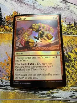 Bulk Up - Foil FDN NM MTG - Image 4