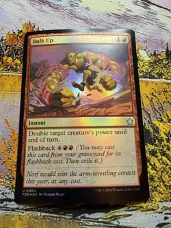 Bulk Up - Foil FDN NM MTG - Image 5