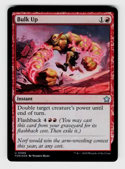 MTG, Foundations, Bulk Up, foil, No.80, U Instant - Image 1