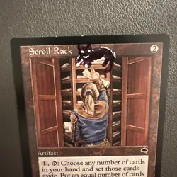 SIGNED SCROLL RACK TEMPEST HEATHER HUDSON LP MTG - Image 2