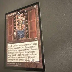 SIGNED SCROLL RACK TEMPEST HEATHER HUDSON LP MTG - Image 5