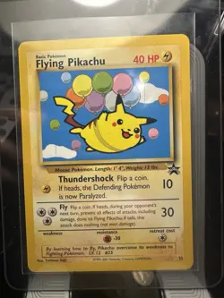 Flying Pikachu 25/53 Wotc Black Star Promo Regular - Image 3