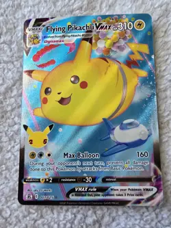 Flying Pikachu VMAX 007/025 Pokemon TCG Celebrations NM Ultra Rare - Image 1
