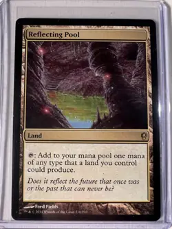 Magic The Gathering Conspiracy Reflecting Pool #210/210 MTG - Image 1