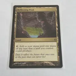 Magic the Gathering MTG Reflecting Pool Conspiracy 210/210 Rare NM - Image 1