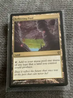 Reflecting Pool - Reg - Conspiracy Magic The Gathering Mtg NM - Image 1
