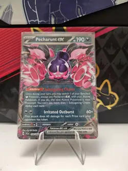 Pokemon TCG Pecharunt EX 039/064 Shrouded Fable Cosmos Holo Double Rare NM X3 - Image 4