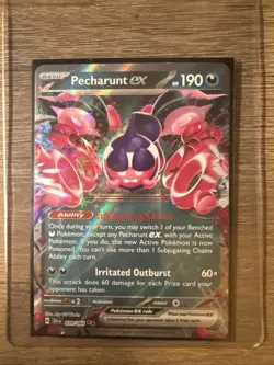 Pokemon TCG Pecharunt ex 039/064 Shrouded Fable Double Rare Holo - Never Played - Image 3