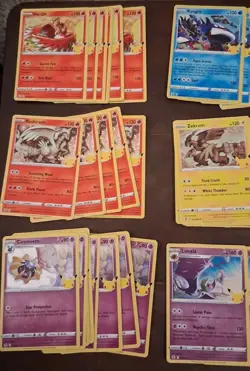 Pokemon TCG Celebrations 25th Anniversary Holo Card Lot 103 CARD BULK NM/M (Mew) - Image 3