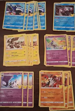 Pokemon TCG Celebrations 25th Anniversary Holo Card Lot 103 CARD BULK NM/M (Mew) - Image 4