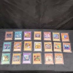 Lot of 20 1996 Kazuki Takahashi Konami Yu-Gi-Oh! Trading Card TCG & 1st Edition - Image 1