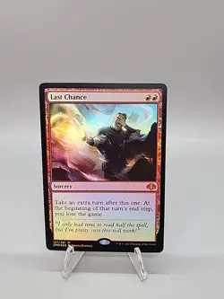 Last Chance - Foil Dominaria Remastered - Mtg # 127 NM - Image 1