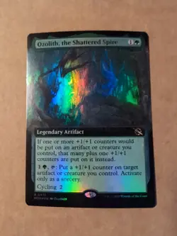 Ozolith, the Shattered Spire (Extended Art) March of the Machine Foil - Image 1