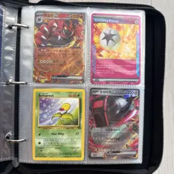 Pokemon Binder Collection Of 100+ Vintage And Modern Cards + 2 Slabs - Image 5