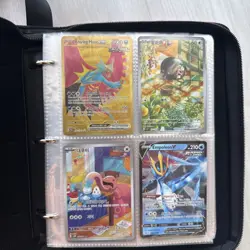 Pokemon Binder Collection Of 100+ Vintage And Modern Cards - Image 1