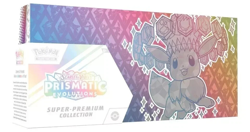 Pokemon Prismatic Evolutions SUPER PREMIUM COLLECTION BOX CASE Sealed 4 BOX CASE - Image 3