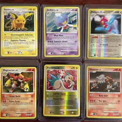 Pokemon TCG 2008 Lot of 6 Black Promo And Reverse Holo NM - Image 1