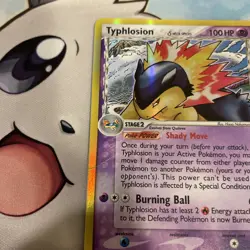 Typhlosion Delta Species 12/101 Psychic Holo Rare Dragon Frontiers 2006 MP/HP - Image 4