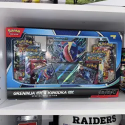 Pokemon TCG: Greninja ex & Kingdra ex Special Collection Box - Image 1