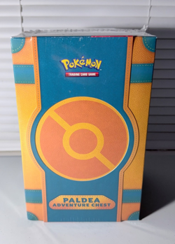 Pokemon TCG: Paldea Adventure Chest (2024) ~ 6 Booster Packs ~ Factory Sealed - Image 1