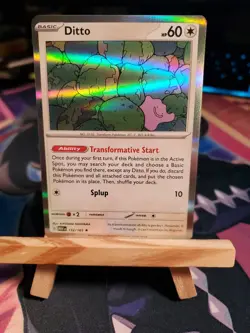 Pokemon TCG Ditto Scarlet & Violet 151 - 132/165 NM - HOLO RARE - Image 3