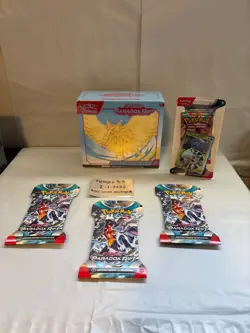 Pokemon Tcg Paradox Rift Roaring Moon Elite Trainer Box Etb Sealed + Sealed lot - Image 1