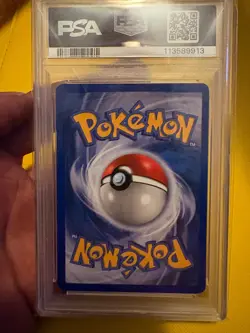 2000 POKEMON GYM CHALLENGE HOLO-CORRECTED SYMBOL #2 BLAINE'S CHARIZARD PSA 8 - Image 5