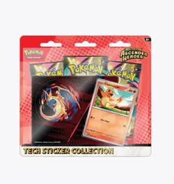 Pokemon Mega Evolutions Ascended Heroes Tech Sticker Collection Charmander Promo - Image 1