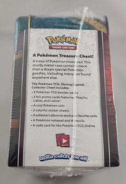Pokemon TCG Shining Legends Collector’s Chest Tin 2017 - Factory Sealed - Image 5