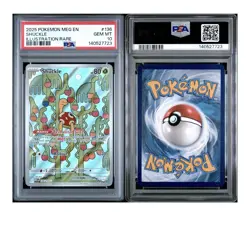 2025 POKEMON MEG EN-MEGA EVOLUTION ILLUSTRATION RARE #136 SHUCKLE PSA 10 - Image 2
