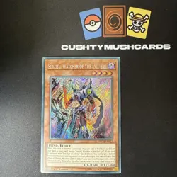YUGIOH SERZIEL WATCHER OF THE EVIL EYE SECRET RARE INCH-EN027 1ST EDITION - Image 1