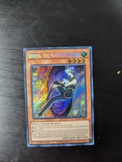 Yugioh Spenta, the Magistus Sealer BPRO-EN098 1st Edition Secret Rare NM Presale - Image 1